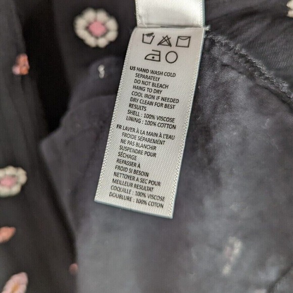 Amuse Society S Bel Air Printed Crinkle Woven Black Boho Maxi Dress - Picture 11 of 11